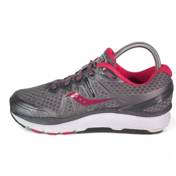 Saucony Echelon 6 Performance Running Shoes Grey / Pink S10384-1 Women's 8 - Picture 6 of 11